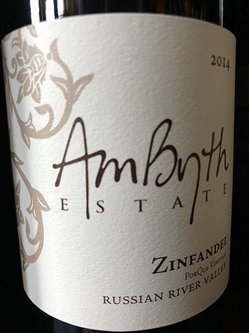 Ambyth Estate Zinfandel 2014