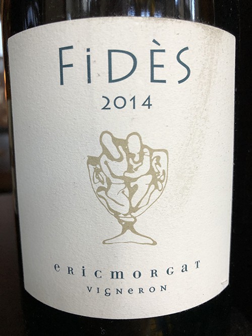 Domaine Eric Morgat "Fides" Savennieres 2014