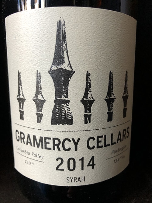 Gramercy Cellars Columbia Valley Syrah 2014